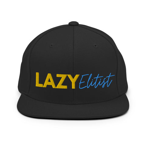 Lazy Elitist Snapback