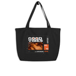 Large Good Vibes tote bag