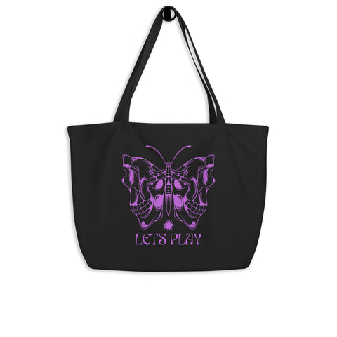 Large Let's Play tote bag