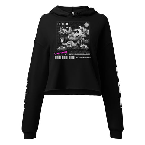 Gamer Trip Crop Hoodie