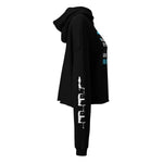 Eyes On Us Crop Hoodie